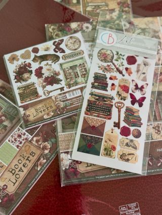 Dnes nam dorazila nova kolekce od Ciao Bella Book Lovers-co na ni rikate?😉💖 #artpapeer #scrapbooking #hobby